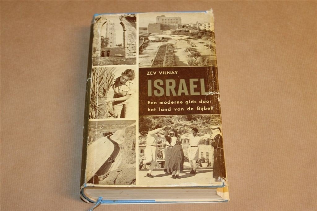 Israël — Moderne Gids Land van de Bijbel, met Kaarten 1966, Ophalen of Verzenden, Gelezen, Europa