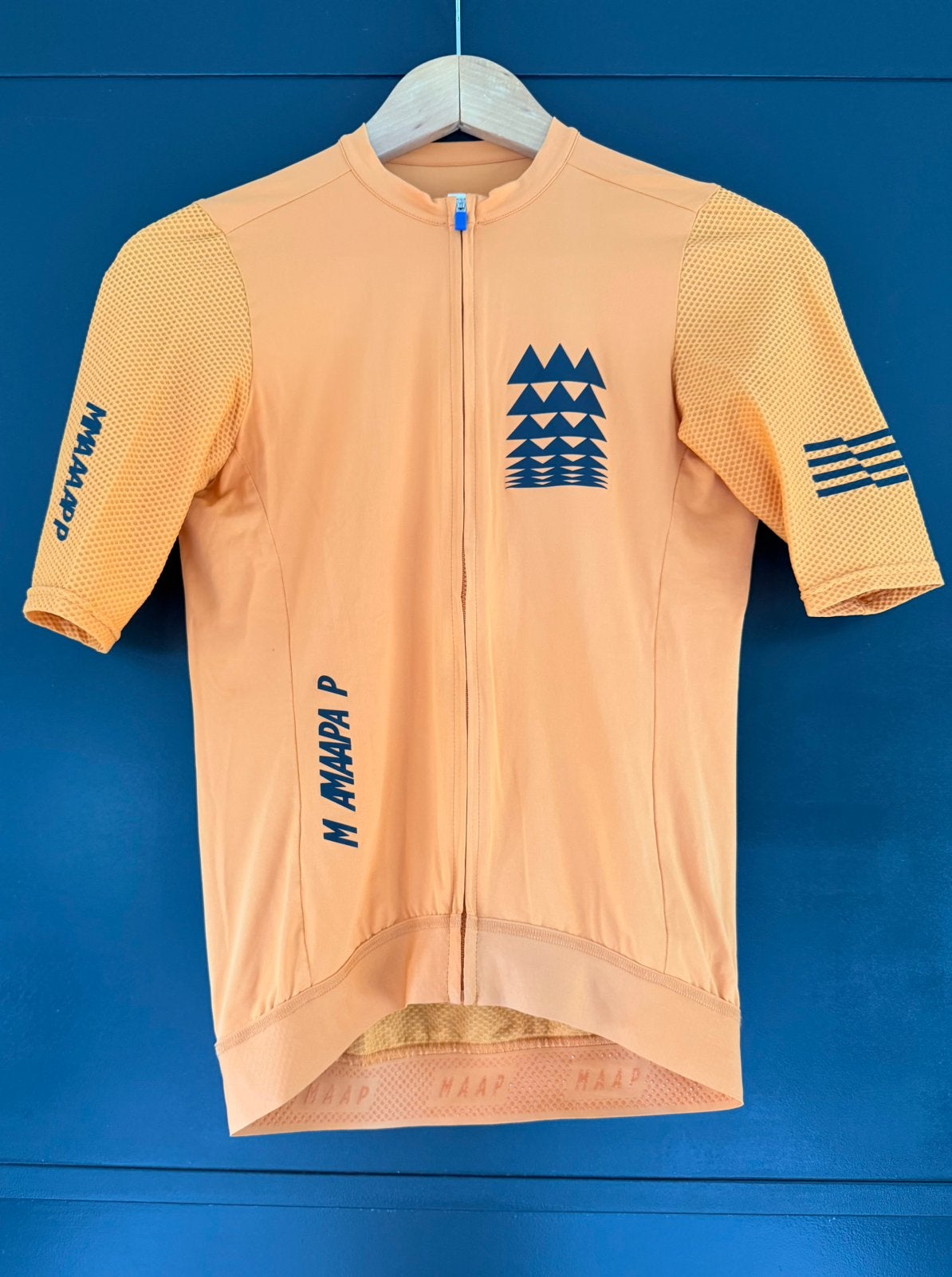 MAAP Pro Fit Jersey, oud oranje, speciale opdruk, maat M, Fietsen en Brommers, Fietsaccessoires | Fietskleding, Ophalen of Verzenden