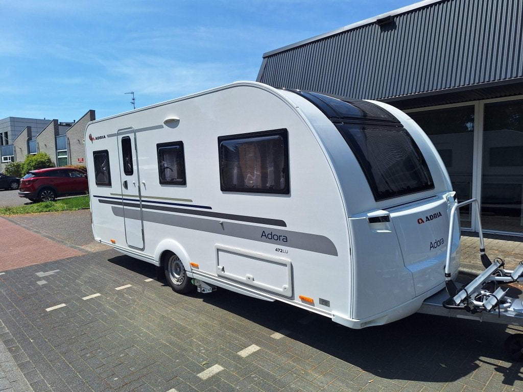 Adria Adora 472 LU MOVER EN VOORTENT, Caravans en Kamperen, Caravans, Rondzit, Bedrijf, Adria, Tot en met 4