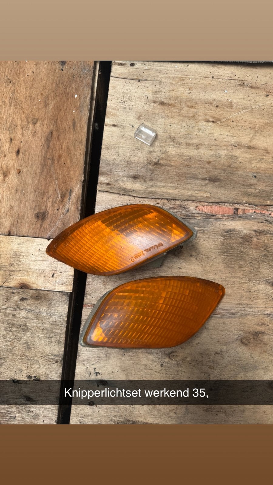 Nette zip type 2/3 knipperlichten, Ophalen of Verzenden