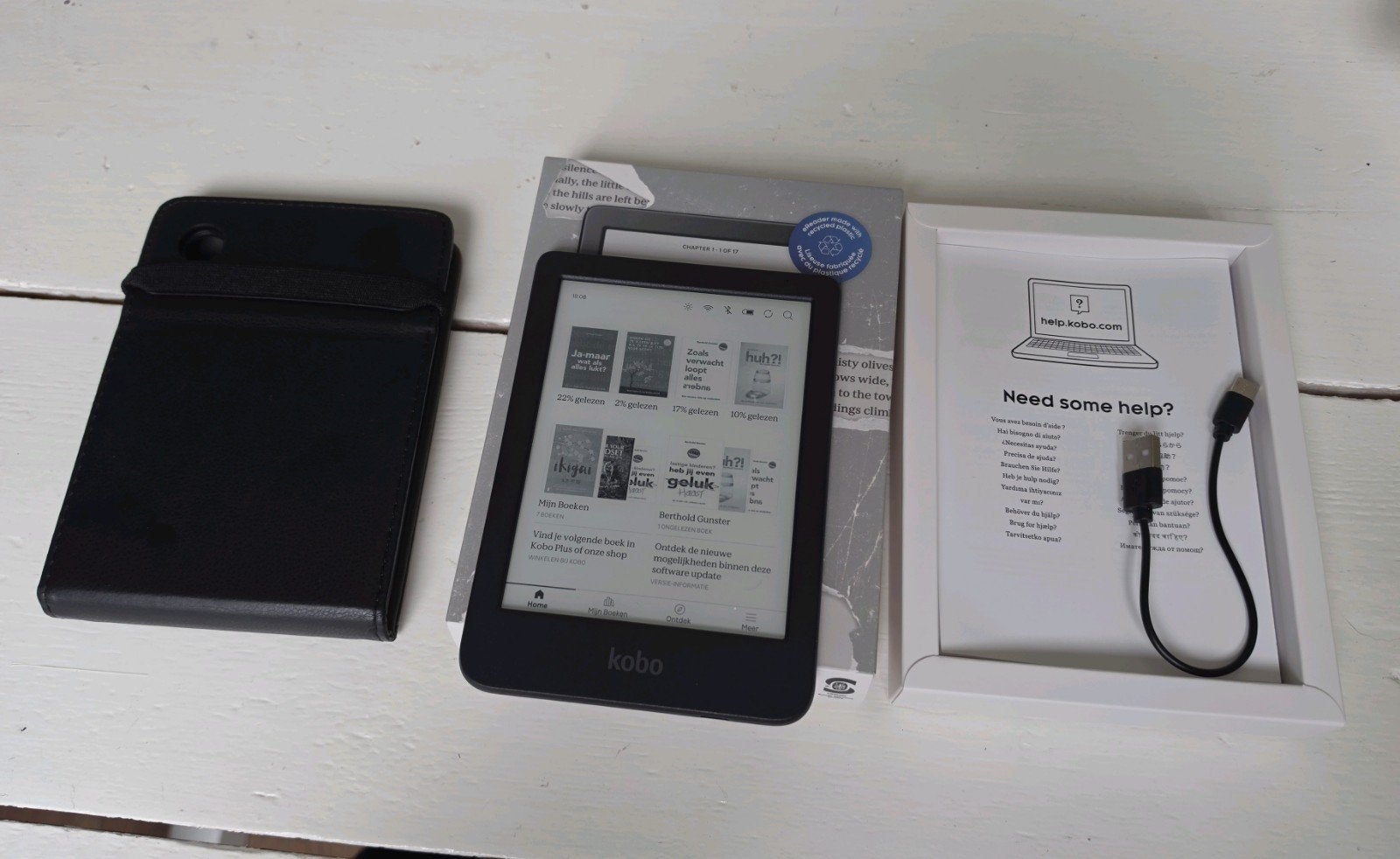 Kobo Clara BW (praktisch ongebruikt), Computers en Software, Ophalen of Verzenden, Zo goed als nieuw, 16 GB of meer