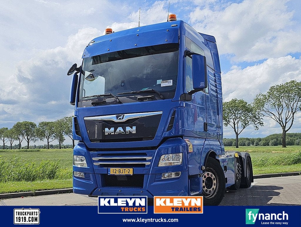 M.A.N. 26.460 TGX xxl 6x2/4 adr prep., Automaat, 460 pk, Euro 6, Blauw