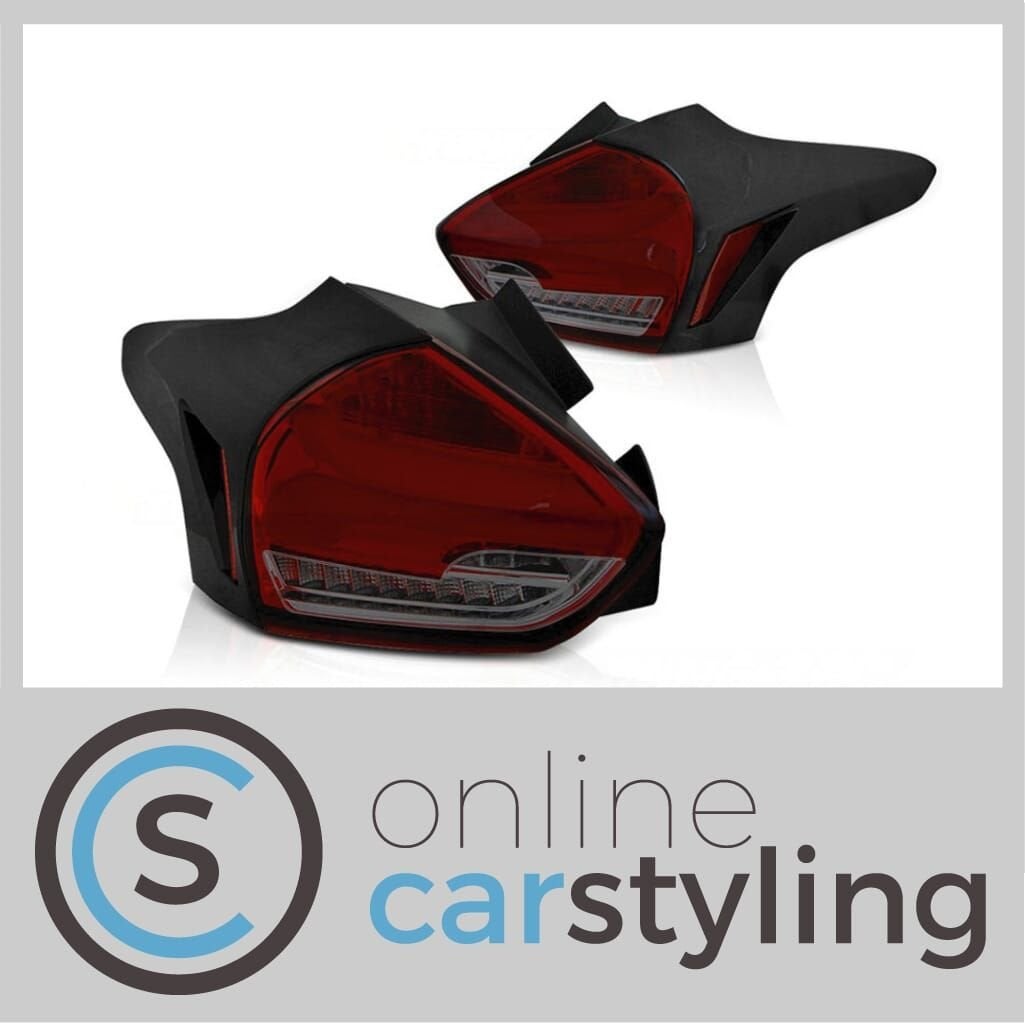 LED Achterlichten Ford Focus MK3 Lightbar Design Dynamic LED, -, -, Nieuw, Ophalen of Verzenden