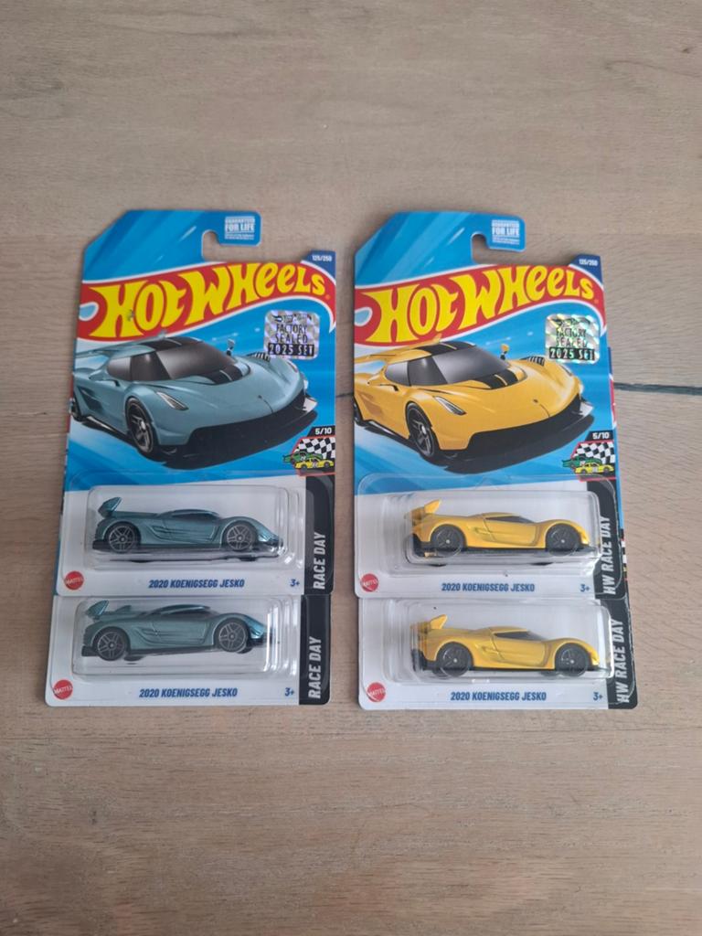 Hot Wheels Koeningsegg mainlines, Hobby en Vrije tijd, Modelauto's | Overige schalen, Ophalen of Verzenden, Nieuw, Auto