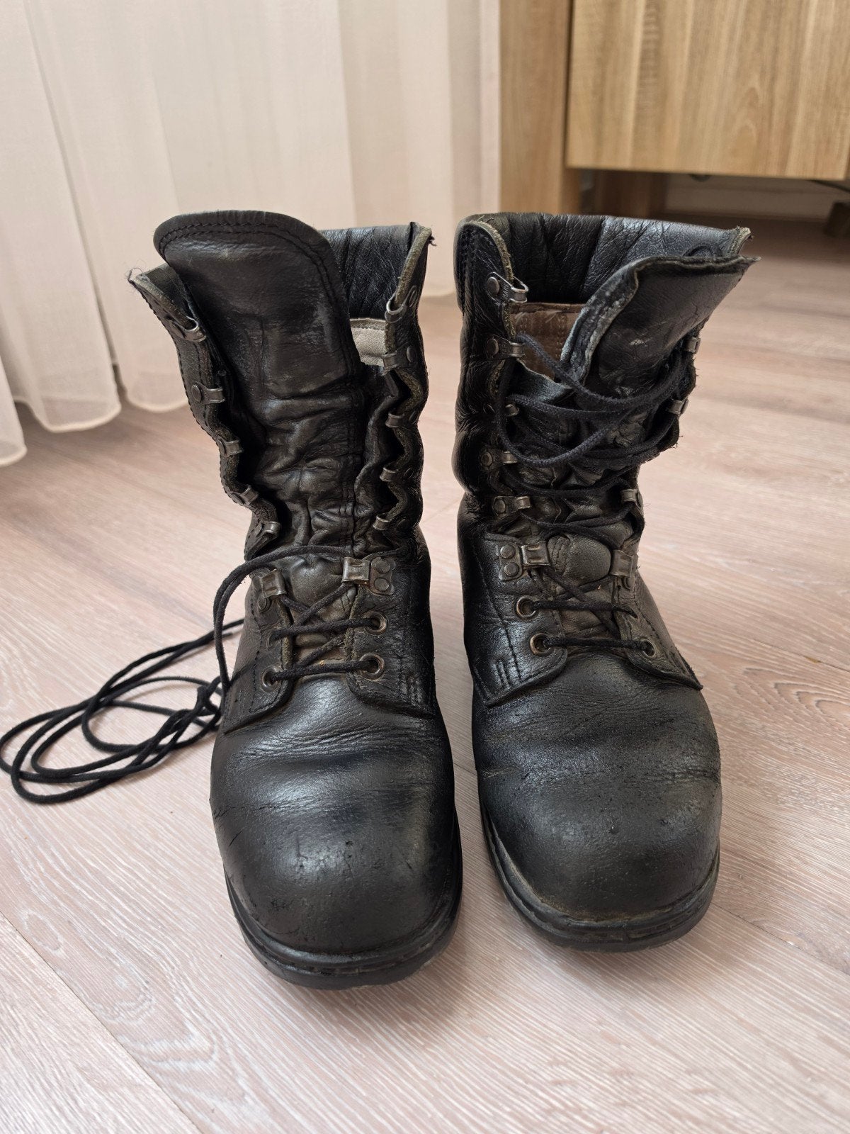 legerkisten maat 43, Ophalen of Verzenden, Nieuw, Zwart, Boots