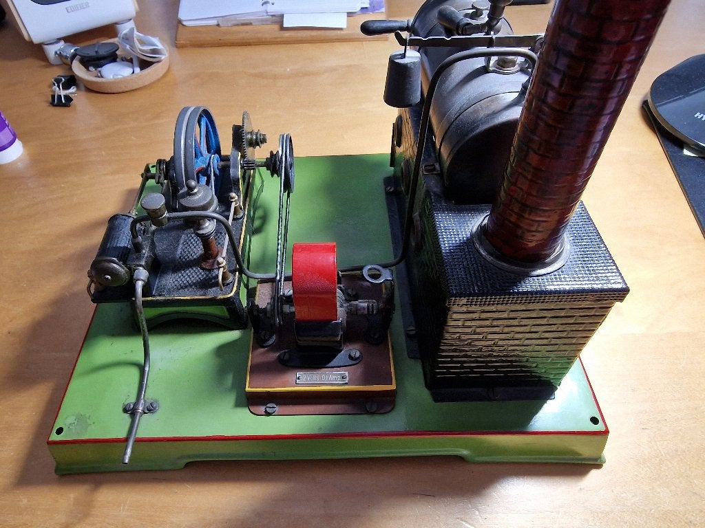 Modelstoommachines en 1 heteluchtmachine, Verzamelen, Ophalen, Gebruikt