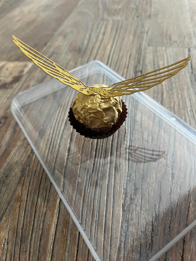 Gouden snaai vleugeltjes, Ophalen of Verzenden, Nieuw, Knutselwerk