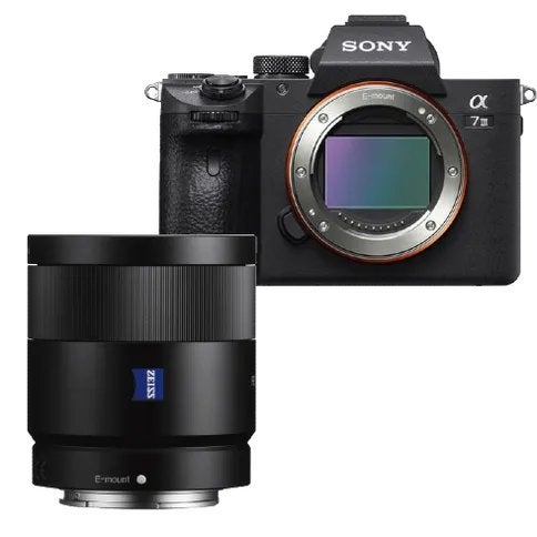 Sony A7 III + Zeiss 55mm F1.8 Sonnar T, Sony E-mount, Sony, Statiefgondel, Ophalen of Verzenden