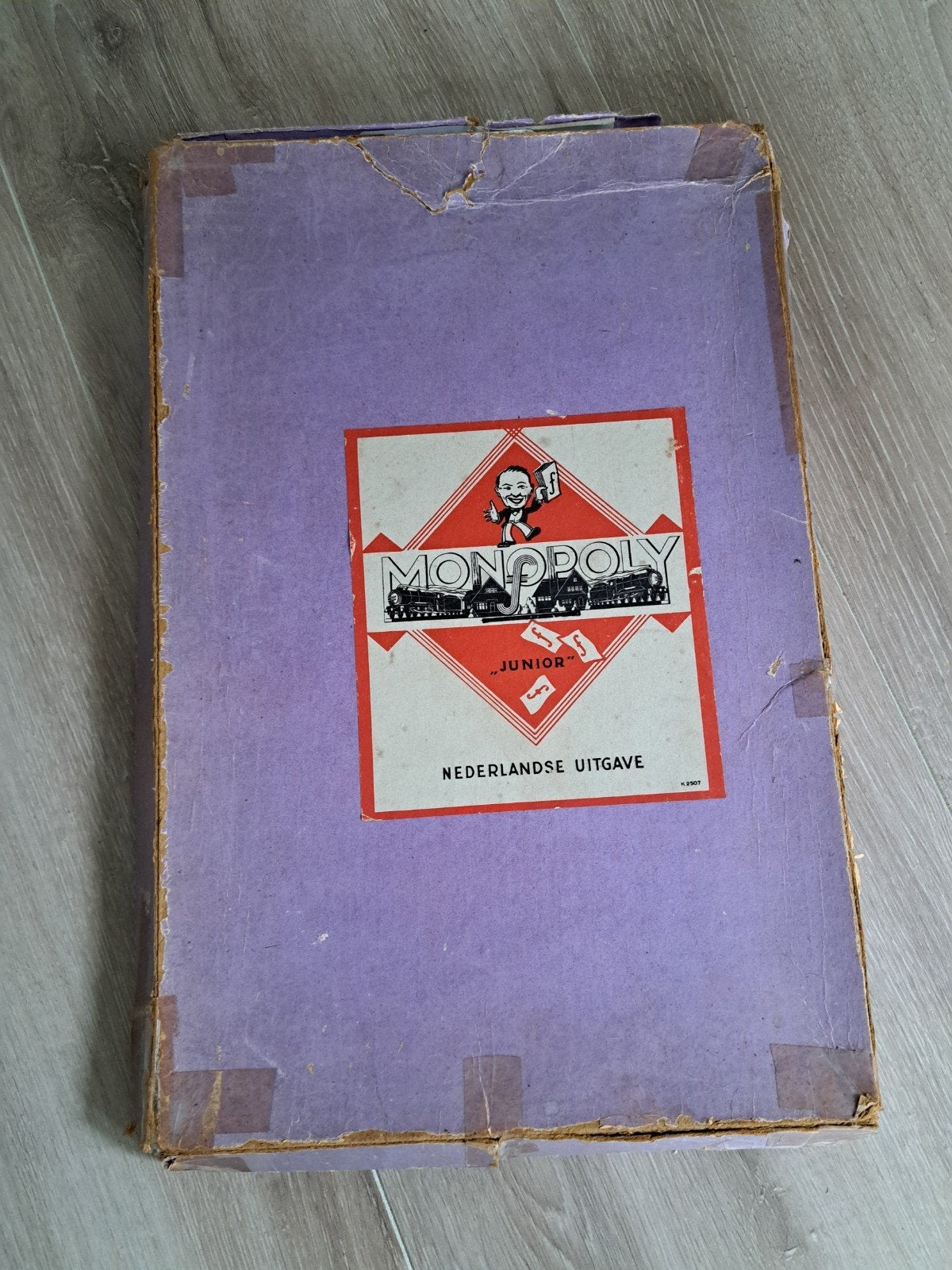 Heel oud Monopoly - Nederlandse Uitgave, Hobby en Vrije tijd, Drie of vier spelers, Verzenden, Gebruikt, Parker Brothers