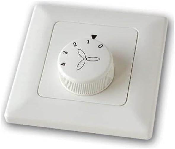 Werof Wall controle,4 standen schakelaar voor ventilatoren, Ophalen, =, =, Nieuw