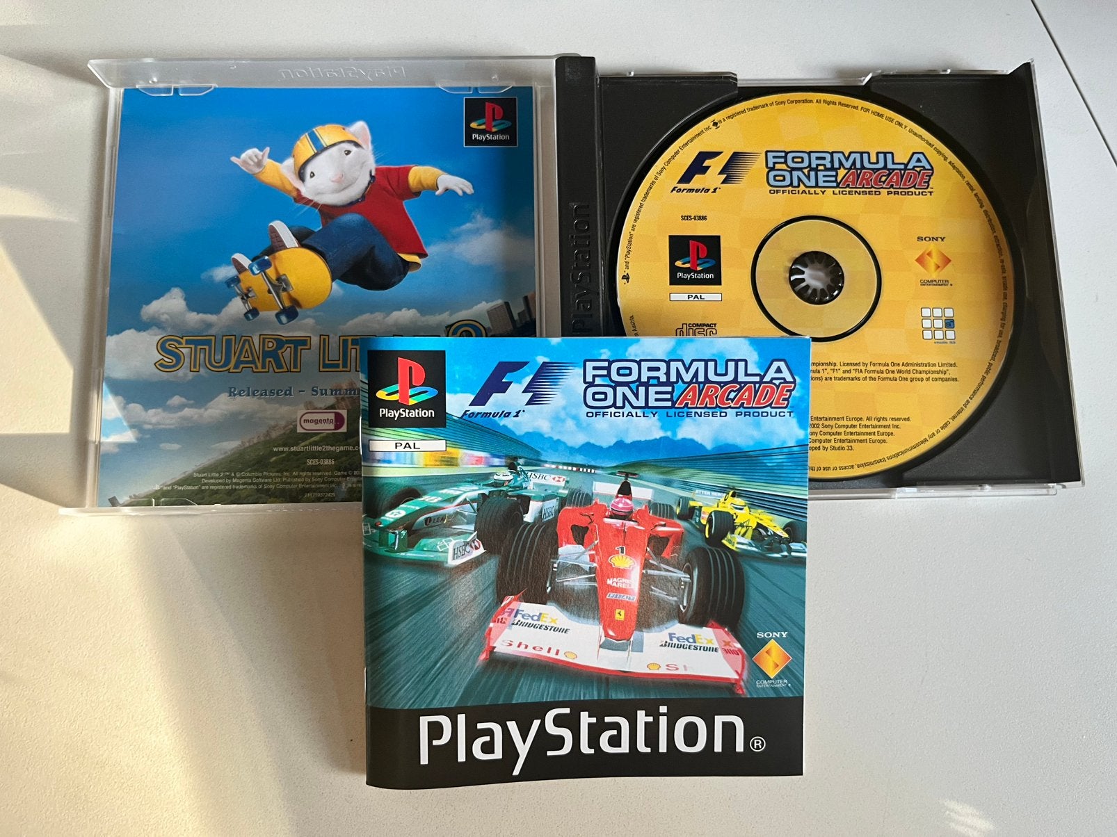 F1 Formula One Arcade PlayStation 1 PS1 - Compleet en ZGAN, 1 speler, Racen en Vliegen, T, Ophalen of Verzenden