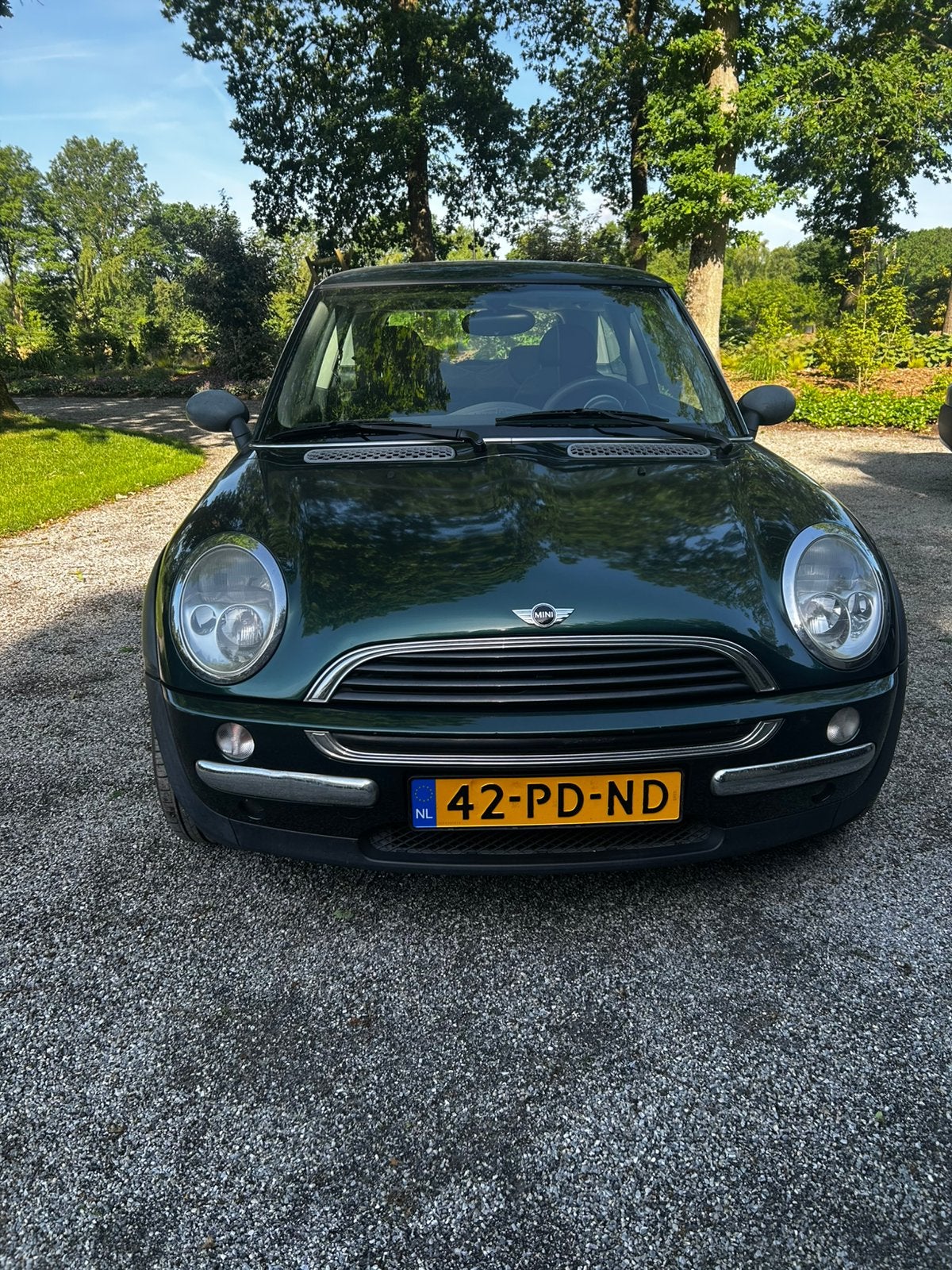 Mini 1.6 16V ONE 2002 Groen, Voorwielaandrijving, Zwart, 4 cilinders, 4 stoelen