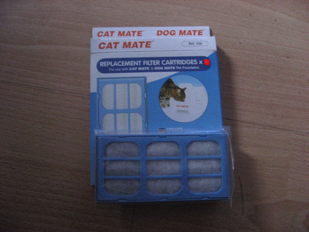 Filter voor Cat Mate of Dog Mate drinkfontein, Dieren en Toebehoren, Kattenvoerbakken en Drinkbakken, Ophalen of Verzenden, Zo goed als nieuw