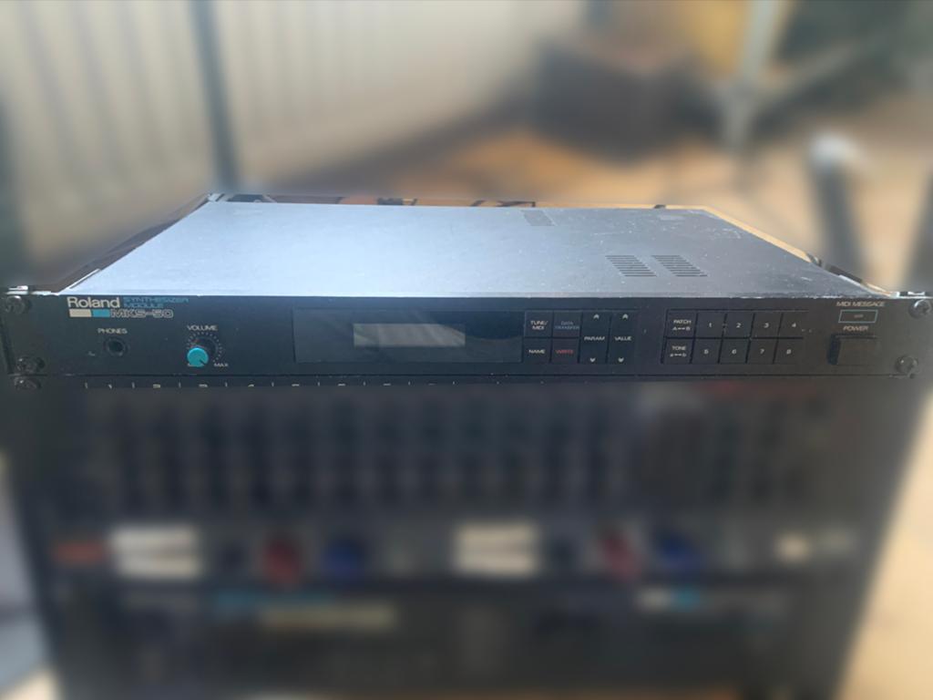 Roland MKS-50 Synthesizer Module met adapter, Ophalen, Gebruikt, Roland, Overige aantallen