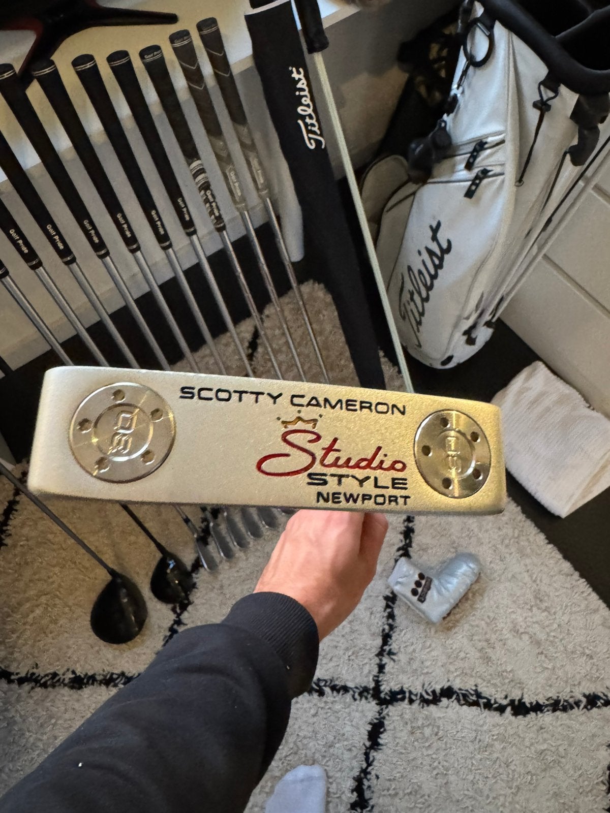 Scotty cameron studio style newport, Ophalen of Verzenden, Zo goed als nieuw, Club, Overige merken
