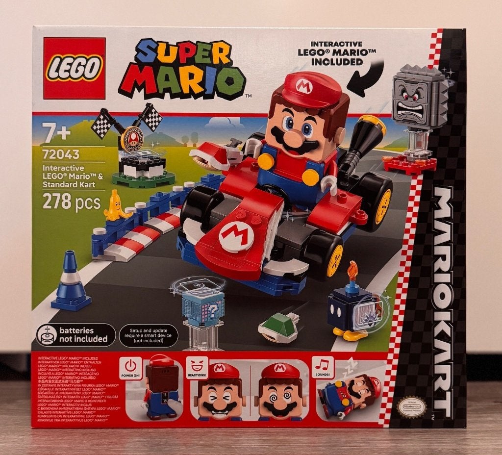 Lego 72043 Mario Kart - Interactieve Lego *NIEUW*, Overige thema's, Nieuw, Ophalen of Verzenden, Complete set