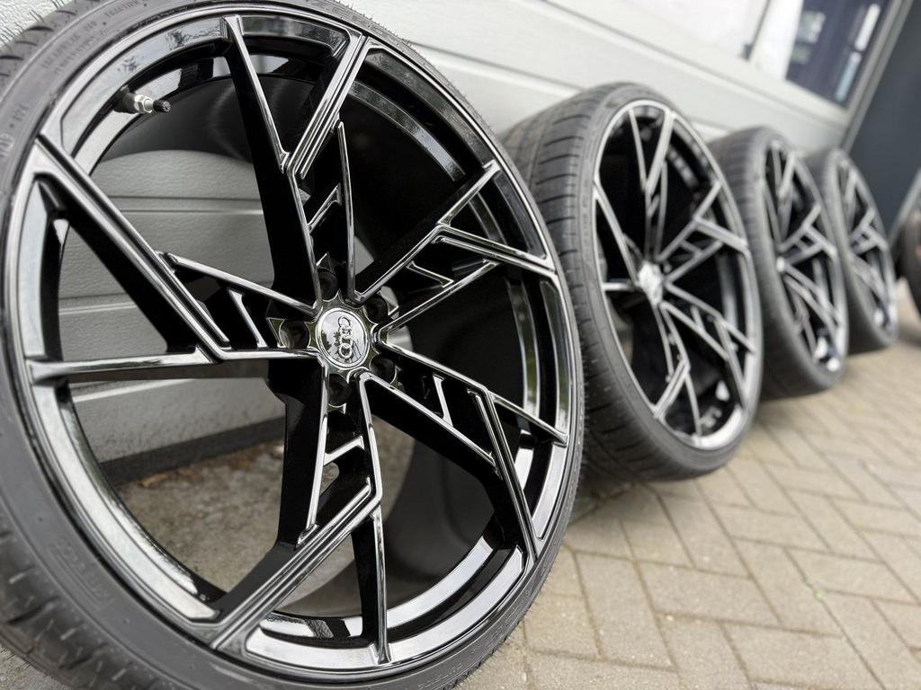 22 " Audi RS6 C7 C8 RS7 C7 C8 A8 S8 D4 velgen Pirelli banden, Auto-onderdelen, -, 285 mm, -, Banden en Velgen