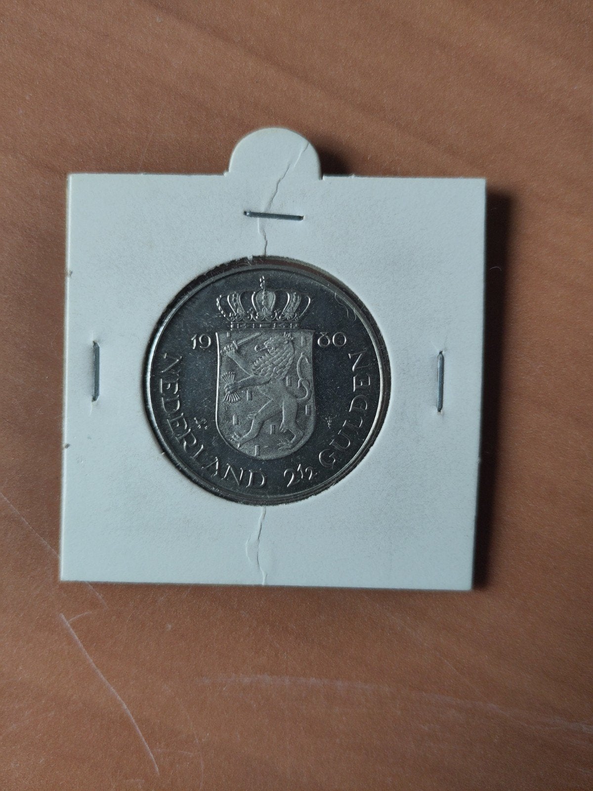 2½ Gulden Munt 1980 - Beatrix Inhuldiging, Ophalen of Verzenden