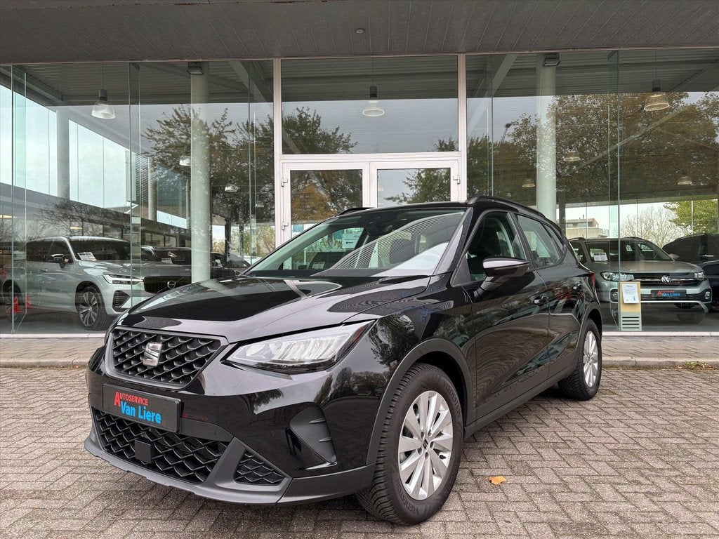 SEAT Arona 1.0 TSI 95pk Reference| Cruise| Carplay Unieke Km, Auto's, Keurmerk '100% Onderhouden', 12 maanden, Stof, Gebruikt
