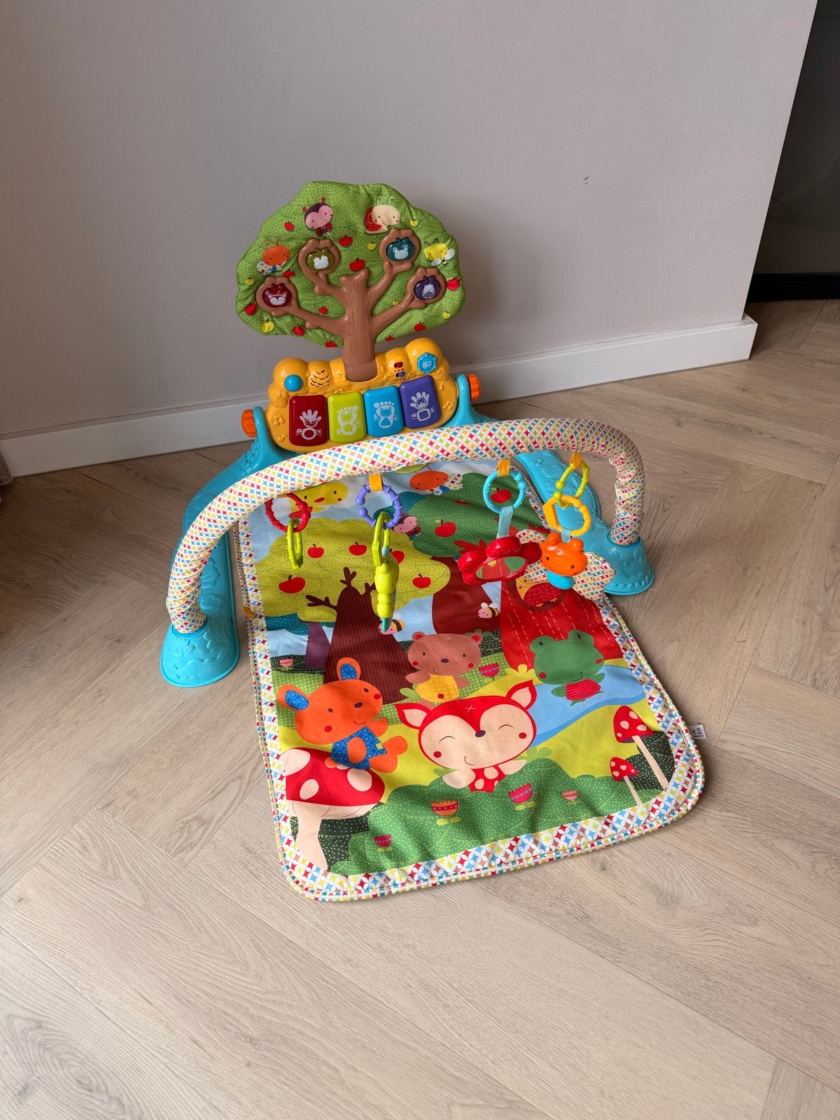 VTech Babygym, Ophalen, Zo goed als nieuw, Speelkleed, Met licht