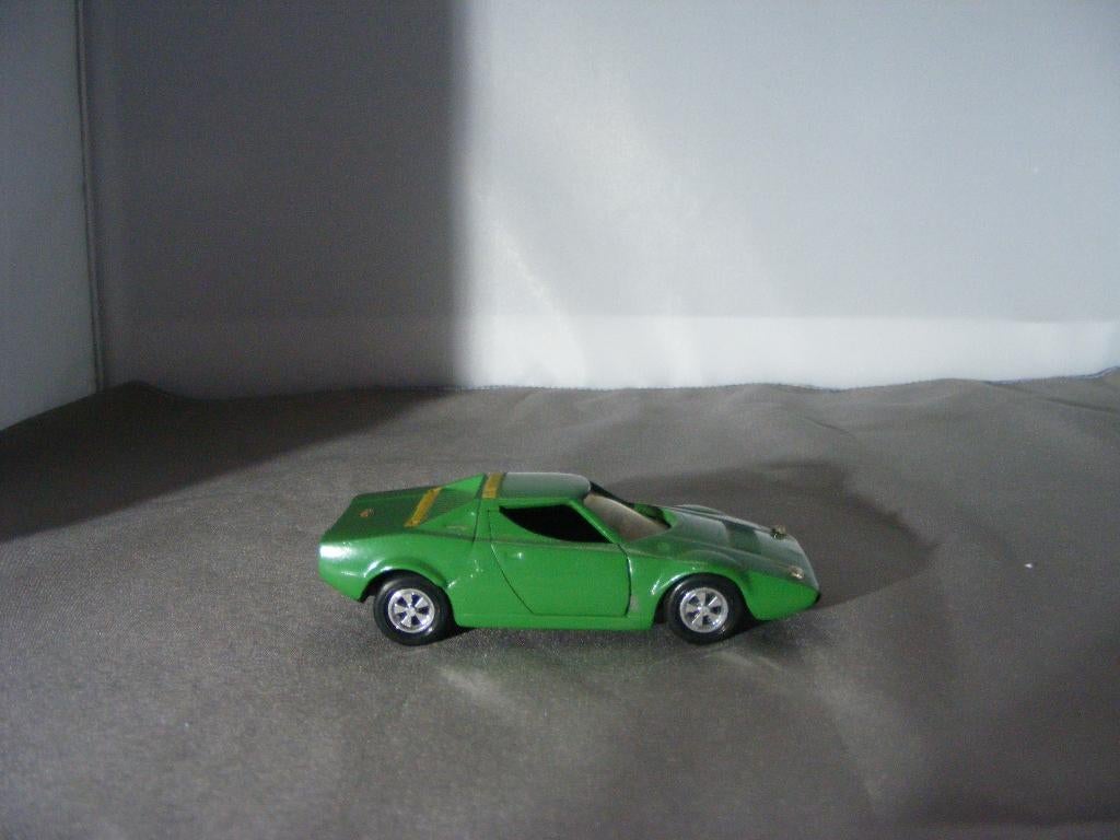Lancia stratos, norev jetcar metaal 1972,1/43, repaint, Hobby en Vrije tijd, Modelauto's | 1:43, Ophalen of Verzenden, Gebruikt