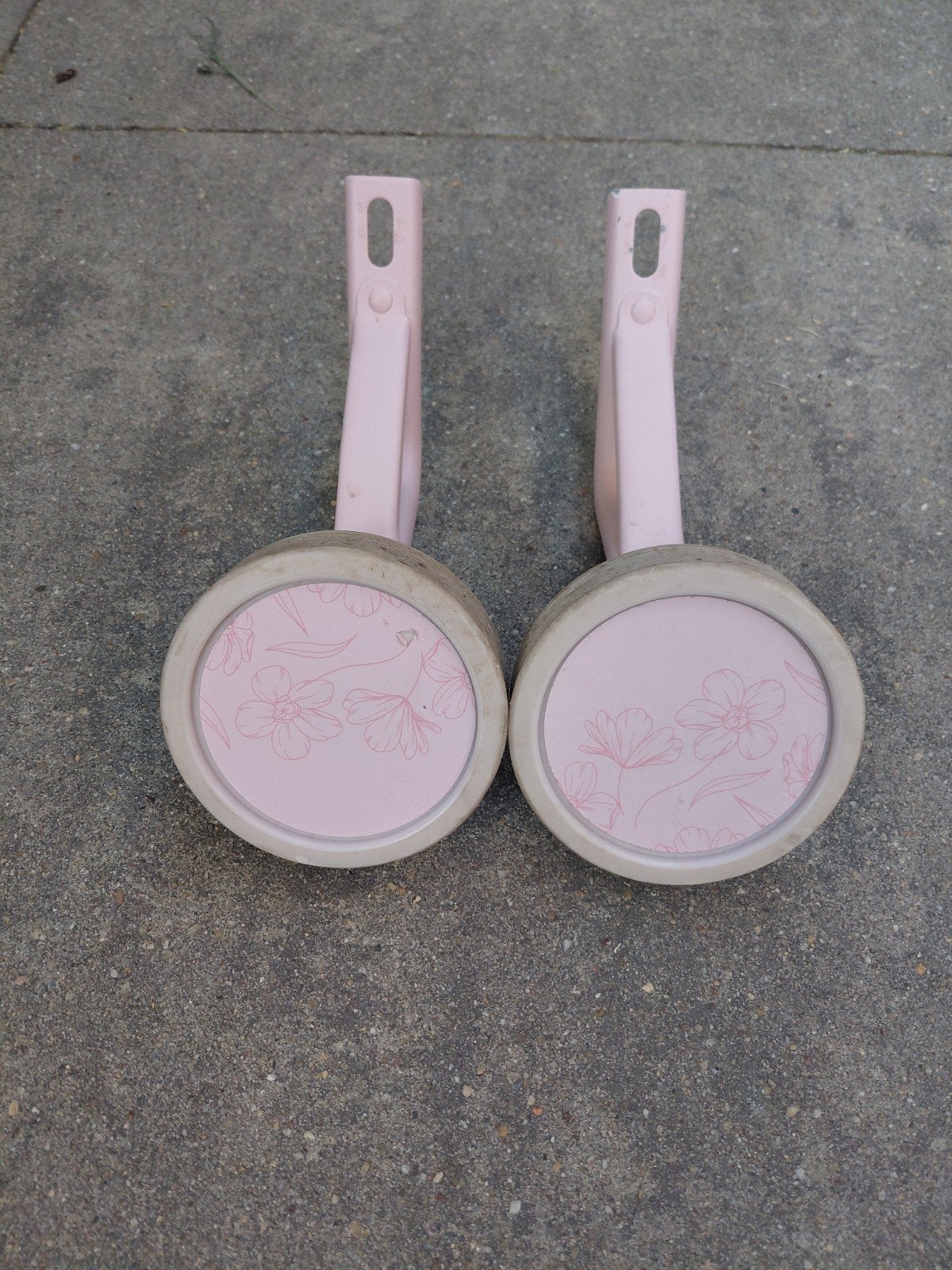 Roze zijwieltjes Amigo, Ophalen of Verzenden, Gebruikt, Amigo