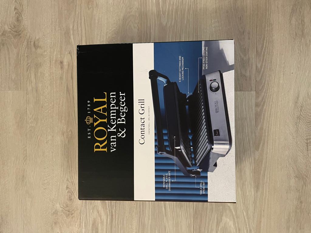 GESEALD NIEUW Contactgrill Tosti Grill apparaat, Ophalen of Verzenden, Uitneembare platen, Nieuw