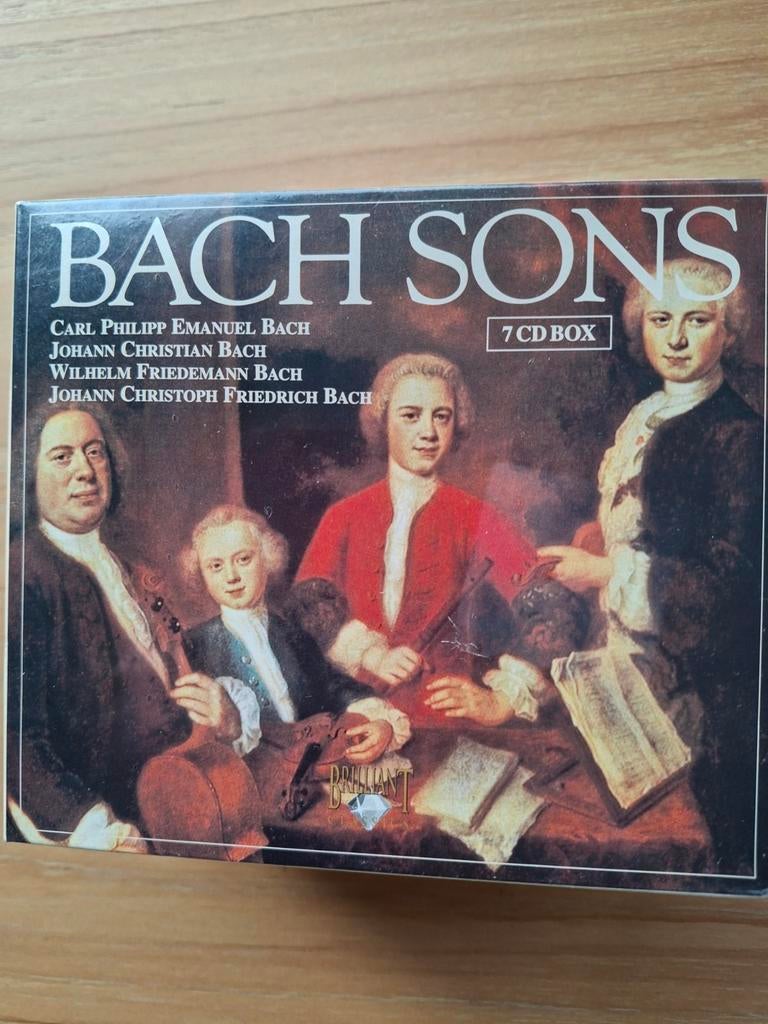 Bach Sons, 7 CD box, Cd's en Dvd's, Cd's | Klassiek, Ophalen of Verzenden, Barok, Nieuw in verpakking, Overige typen