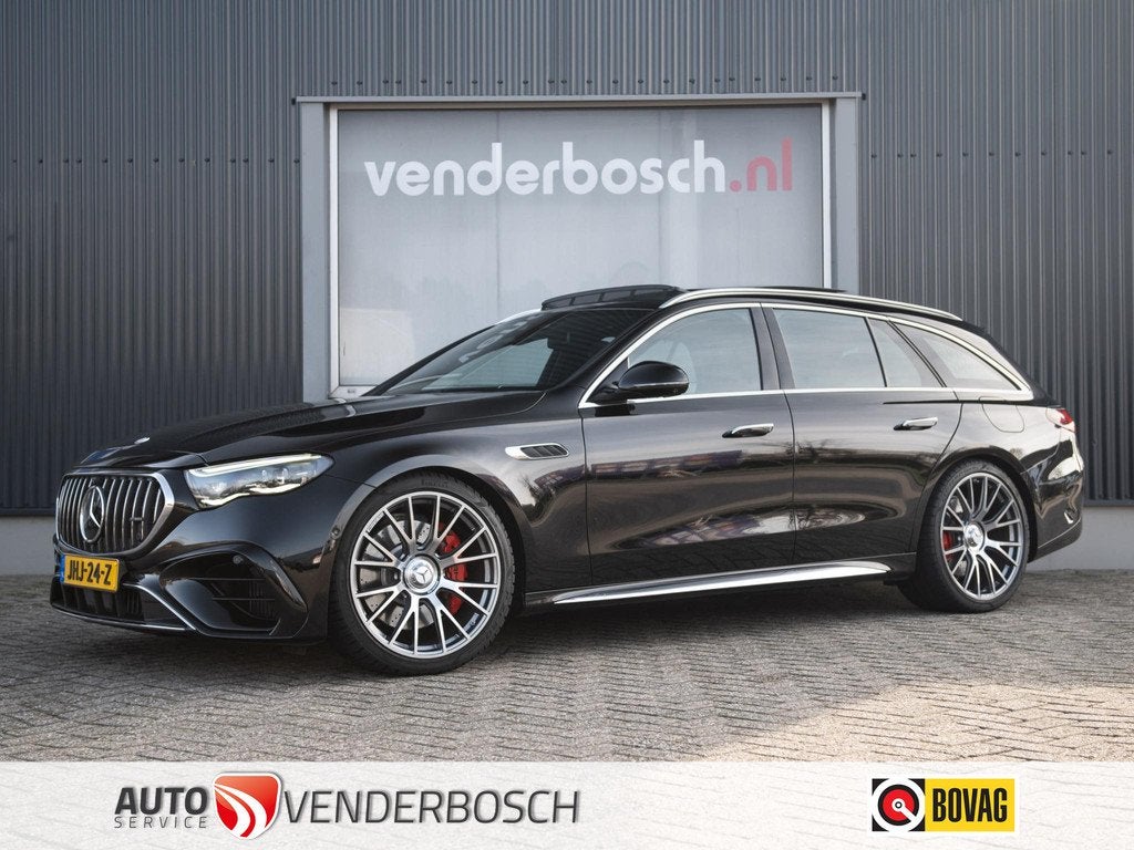 Mercedes-Benz E-klasse Estate AMG 53 4MATIC+ 612pk | Dyn+ |, Auto's, Mercedes-Benz, Automaat, Stof, Gebruikt, Plug-in hybride