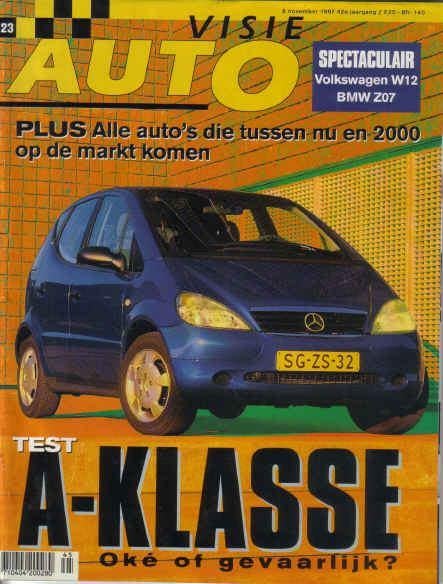 Autovisie 23 1997 : Chevrolet Camaro - Corvette Cabrio - BMW, Ophalen of Verzenden, Gelezen, Algemeen