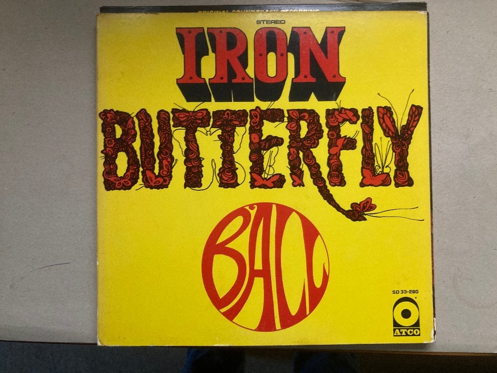 T.K. Iron Butterfly Ball uit 1969, Ophalen of Verzenden, Gebruikt, Pop, LP