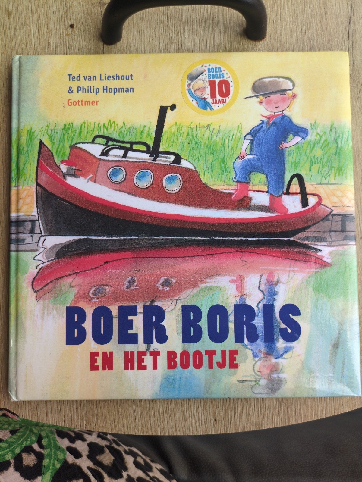 Ted van Lieshout - Boer Boris en het bootje, Ophalen of Verzenden, Zo goed als nieuw, Ted van Lieshout