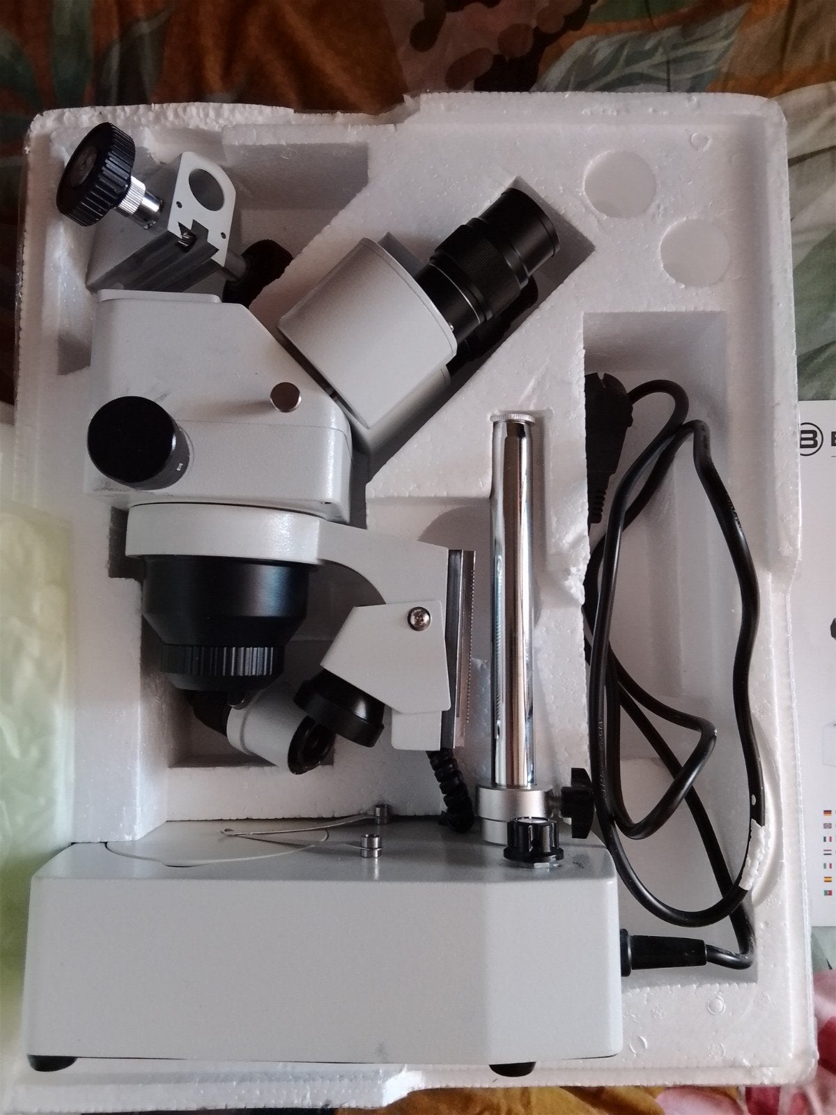 Bresser Advance ICD Stereomicroscoop 10-160x zoom, Ophalen, Zo goed als nieuw, Minder dan 400x, Stereomicroscoop