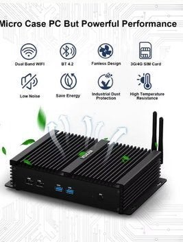 Mini PC Linux (16 GB ram) - Ubuntu of Kali Linux, 2 tot 3 Ghz, Verzenden, Nieuw, SSD