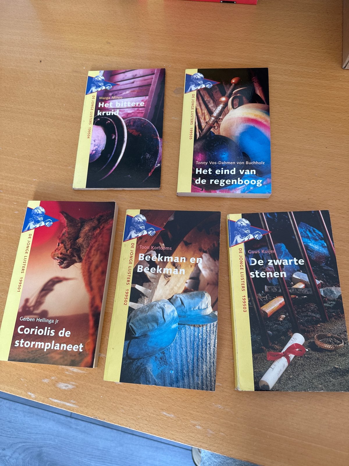 De Jonge Lijsters 1995 - Complete set van 5 boeken, Ophalen of Verzenden, Gelezen, Nederland