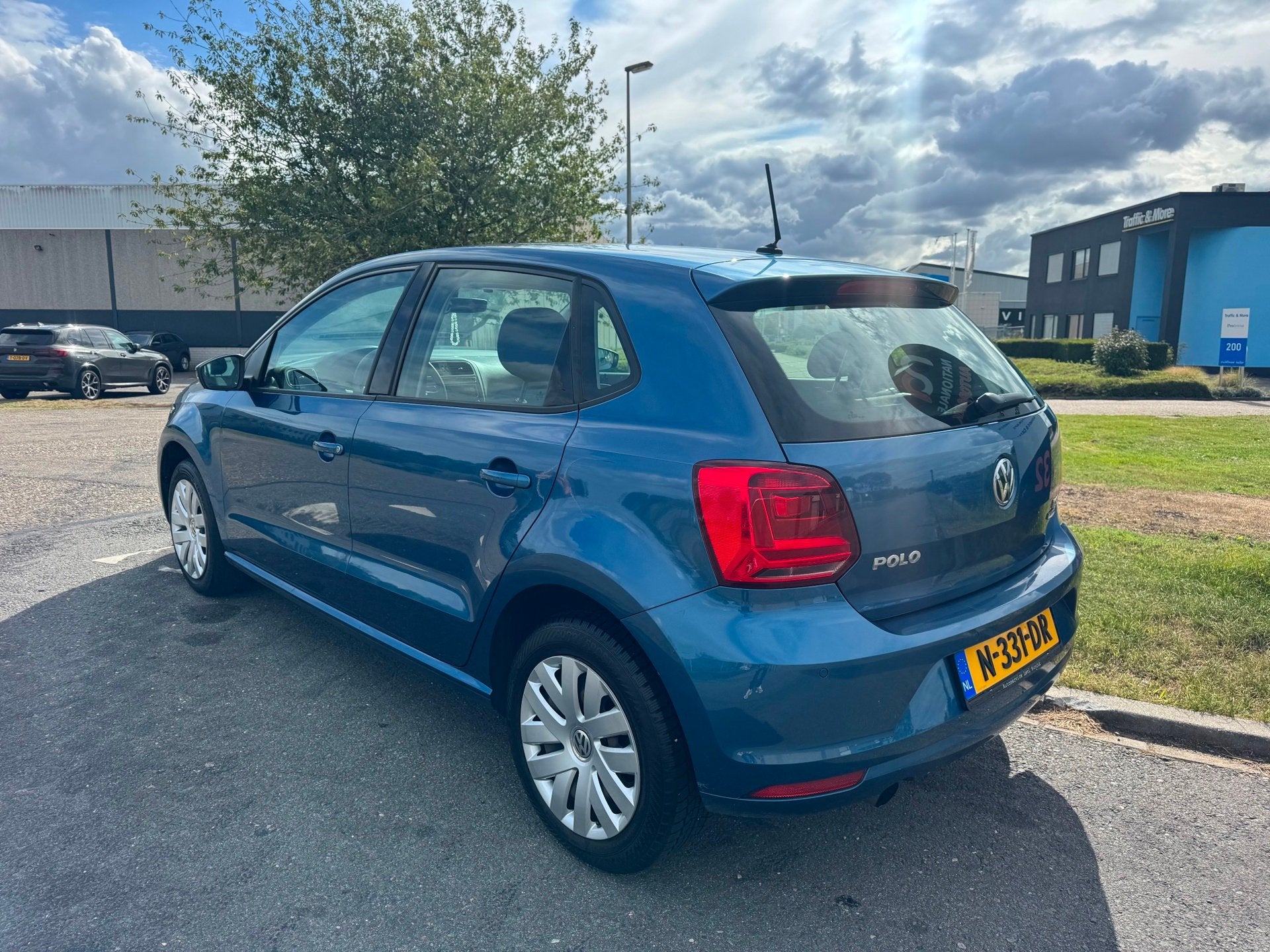 Volkswagen Polo 2014 * 1.2 TSI Comfortline * Airco * APK 202, Euro 6, 4 cilinders, Blauw, Bedrijf