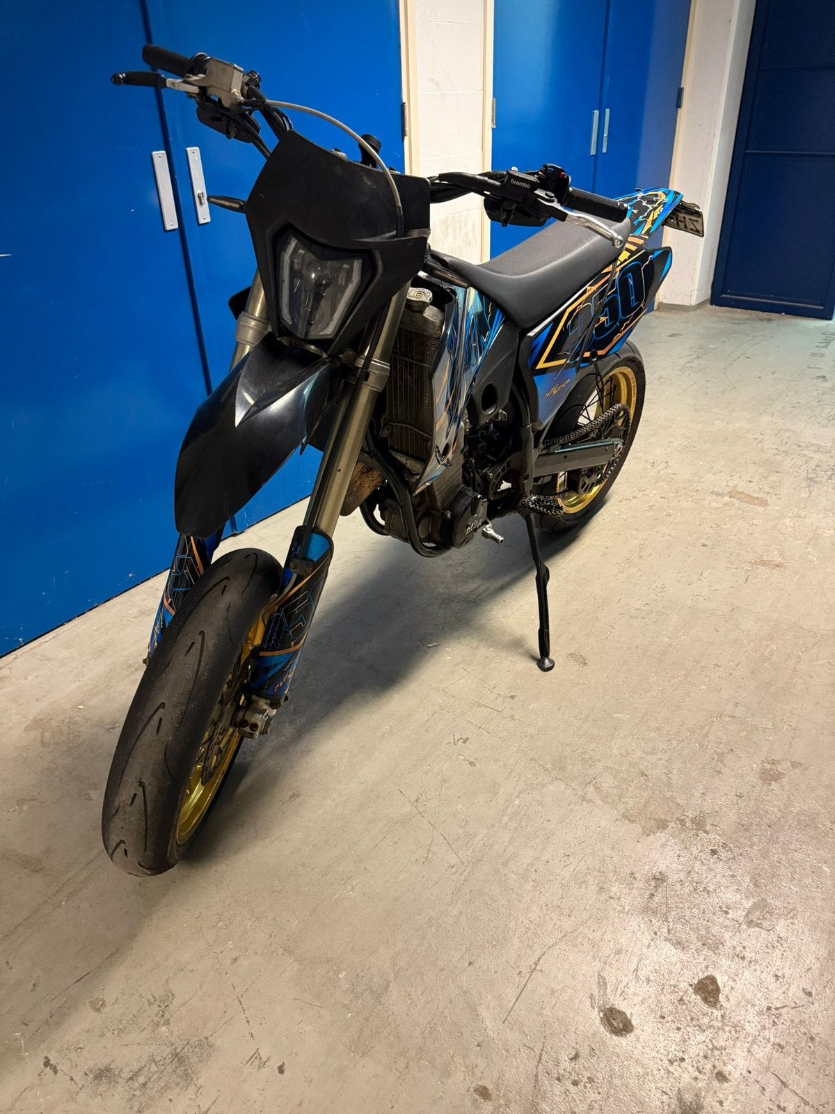 Ktm 525 exc supermoto velgen met kenteken, 525 cc, Sportuitlaat, Gebruikt, Particulier