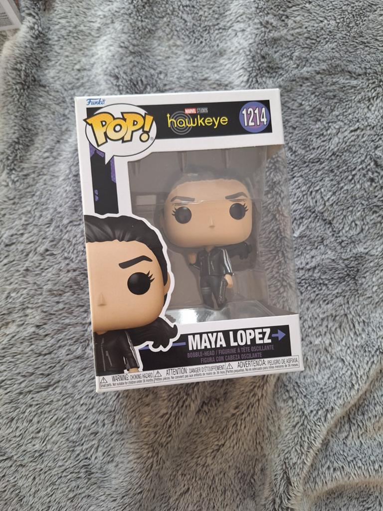Funko Pop! Marvel: Hawkeye - Maya Lopez (#1214), Ophalen of Verzenden, Nieuw
