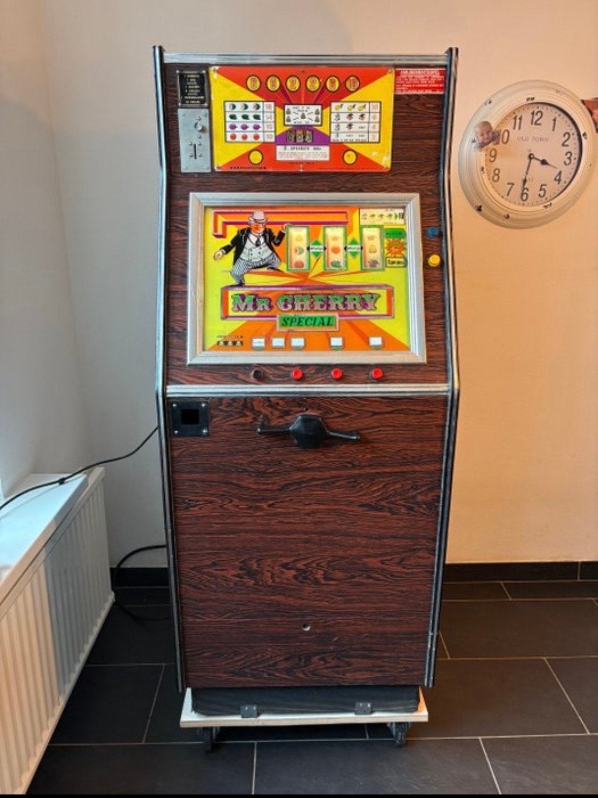 Vintage Mr. Cherry Special gokkast - Werkend, Verzamelen, Gulden, Ophalen of Verzenden, Gebruikt