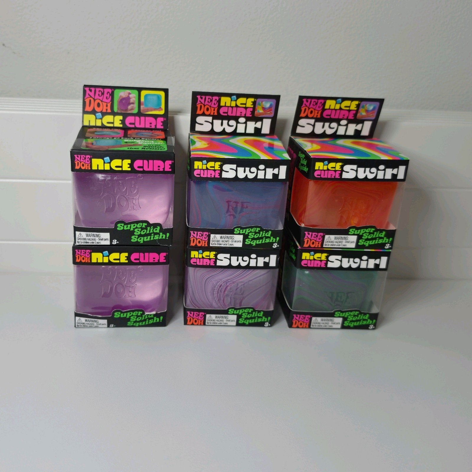 Originele NeeDoh Nice Cube (Swirl) – NIEUW!, Ophalen of Verzenden, Nieuw, Jongen of Meisje