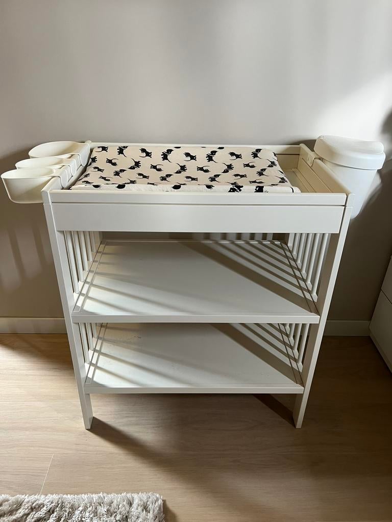 Ikea GULLIVER Commode wit met ÖNSKLIG accesoires (zgan), Ophalen, 50 tot 70 cm, Zo goed als nieuw, 75 tot 100 cm