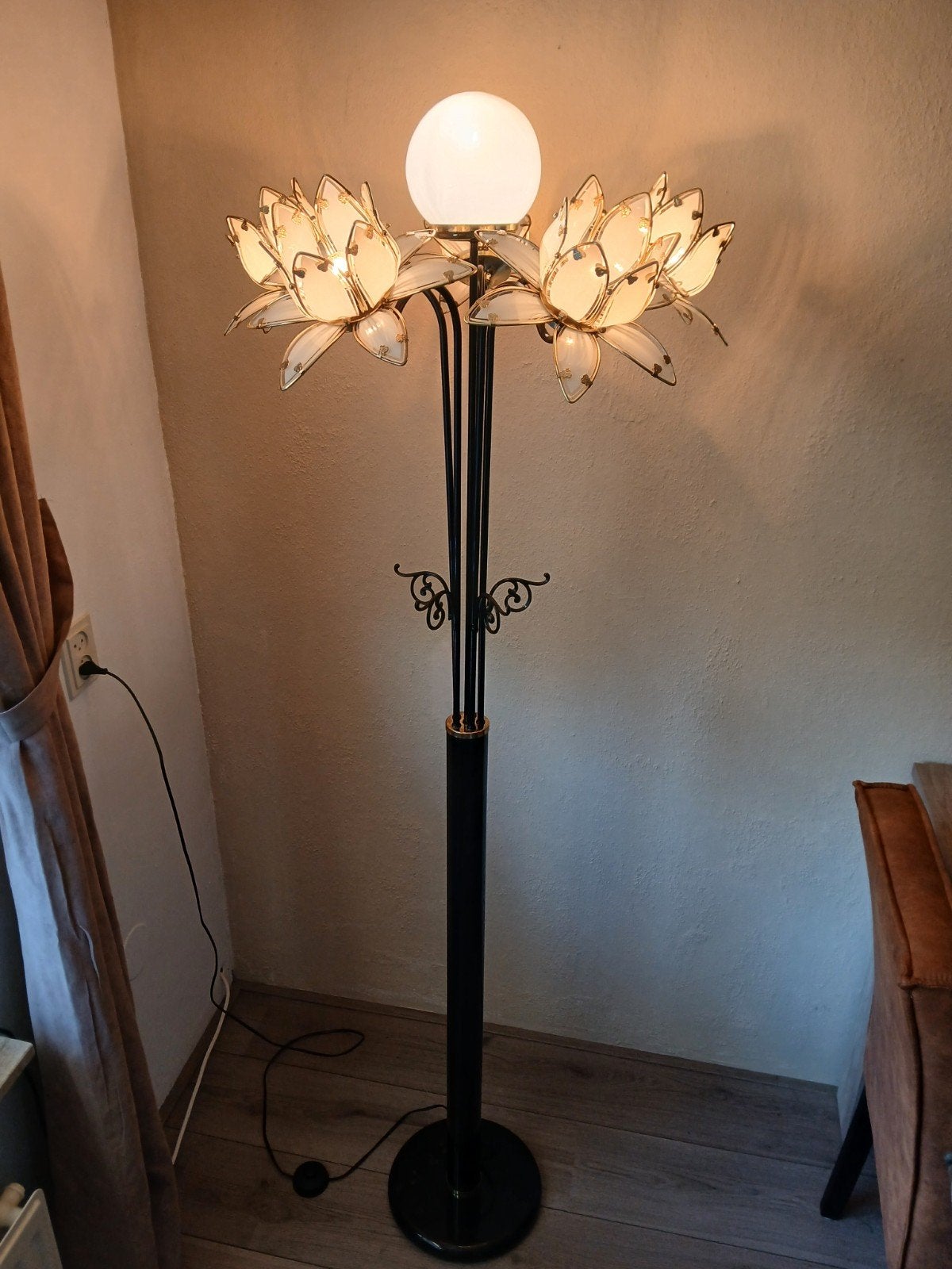 lotuslamp lotus lamp, Huis en Inrichting, Lampen | Vloerlampen, Ophalen, 150 tot 200 cm