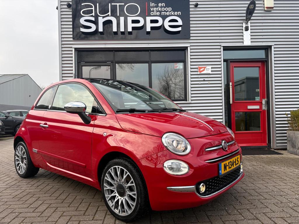 Fiat 500 1.2 Mirror -CLIMA-PANORAMADAK-PARKEERSENSOREN ACHTE, Voorwielaandrijving, Gebruikt, 4 cilinders, 840 kg