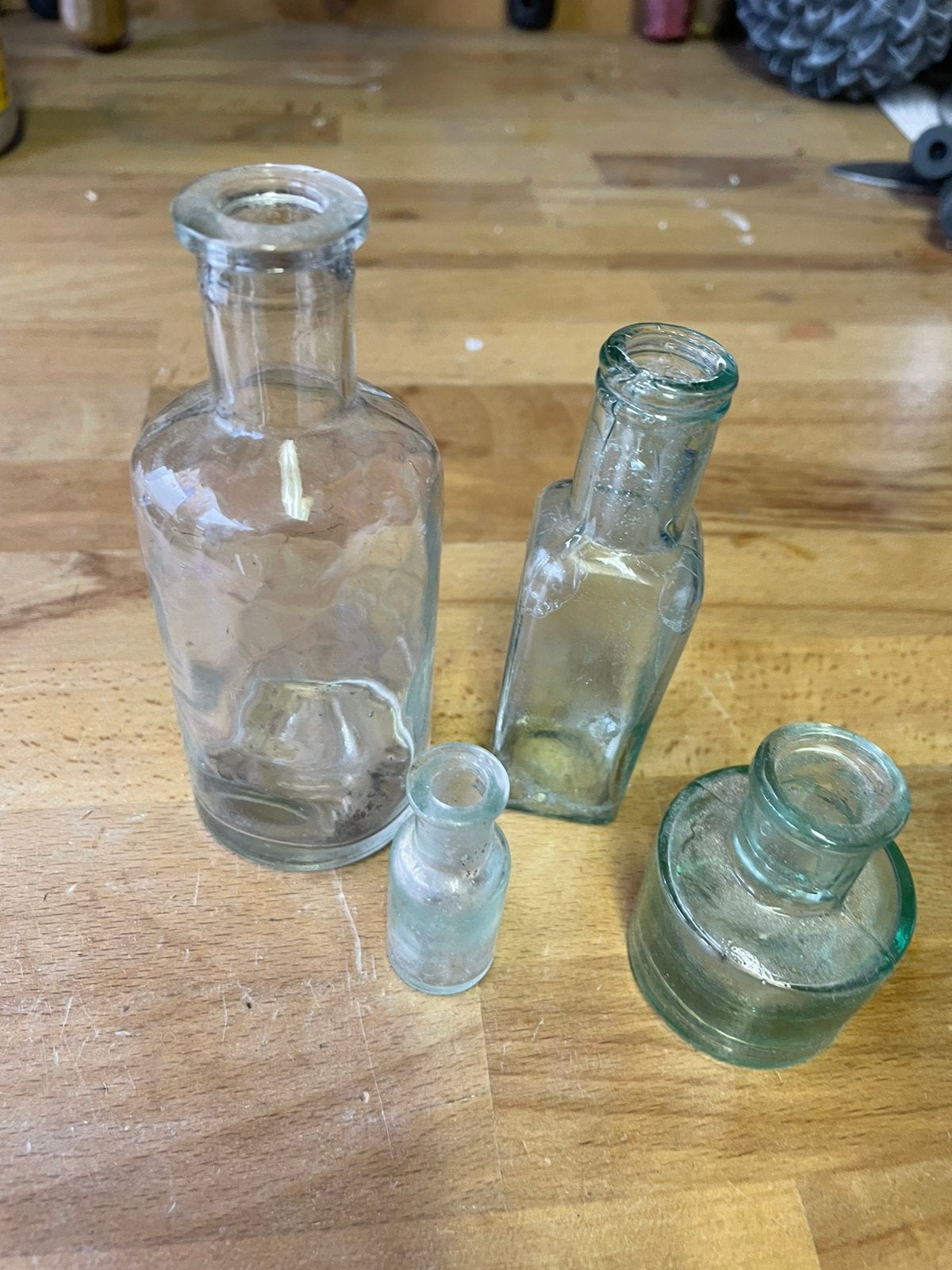 Oude glase potjes, Ophalen of Verzenden