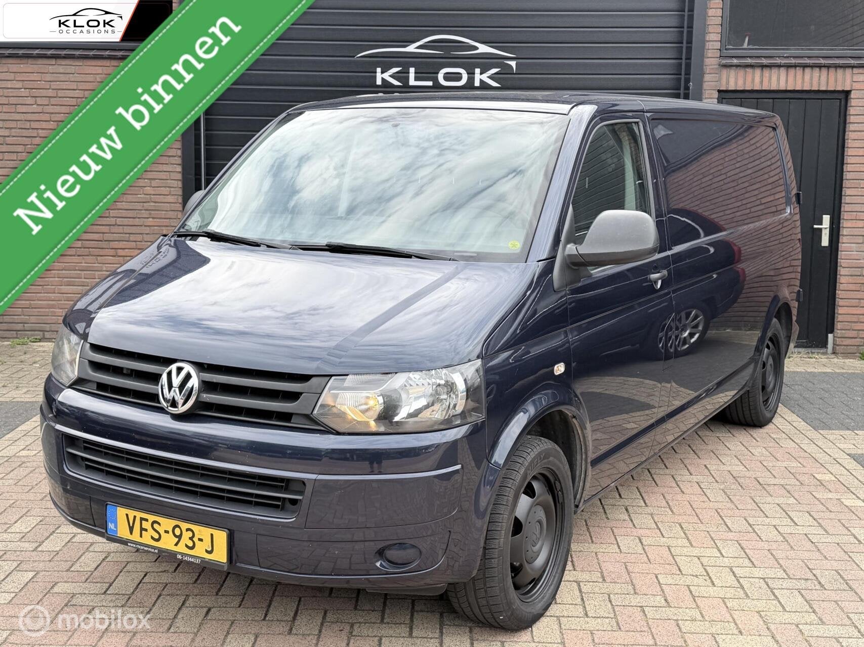 Volkswagen Transporter 2.0 TDI BM L1H1 Clima Cruis New Motor, Euro 5, 4 cilinders, 2500 kg, Bedrijf