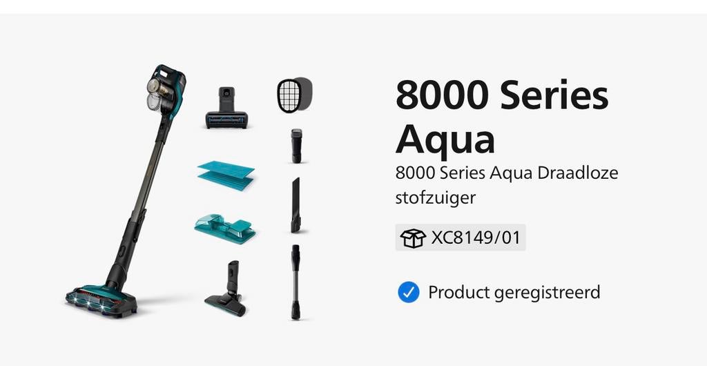 Philips 8000 aqua dweil mondstuk nieuw, Ophalen of Verzenden, Nieuw, Waterstofzuiger