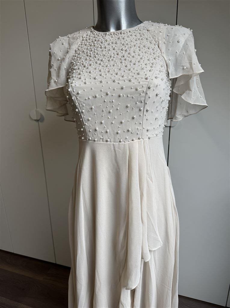 Jurk - coast a-line Champagne BCC08494-184-18, Ophalen of Verzenden, Zo goed als nieuw, Maat 38/40 (M), Beige