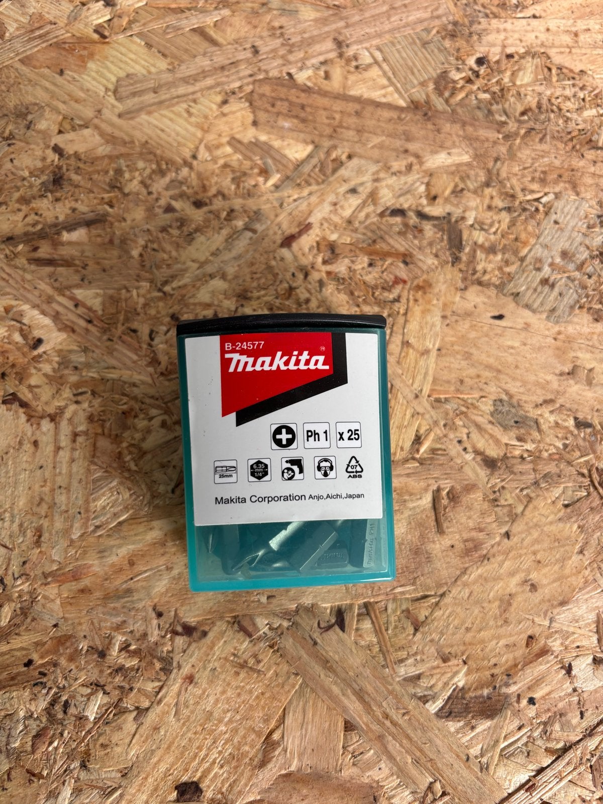 Makita B-24577 PH1 x 25mm Bitset - Nieuw, Ophalen of Verzenden, Nieuw, Bitset, Makita