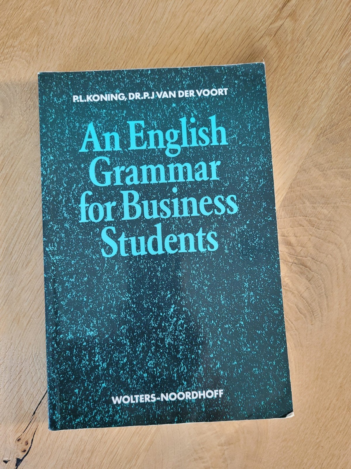 An English Grammar for Business Students, Ophalen of Verzenden, Zo goed als nieuw, P.L. Koning, Dr. P.J. van der Voort, Non-fictie