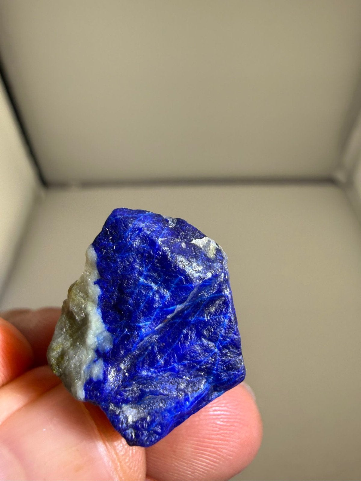 Lapis Lazuli Hanger N711 - Ruwe Steen - 9g, 46mm, Ophalen of Verzenden, Csj, Csj